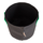 25L Fabric pot black/green - 30x36cm